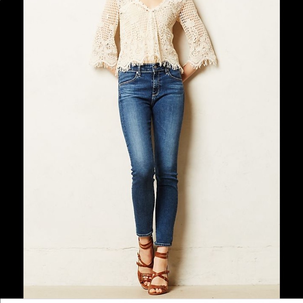 AG Stevie ankle jeans, size 27.